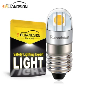 Ruiandsion E10 3030 2 Bombilla LED Linterna Luz 1447 Modelo Luz 3-220V 3 Colores - Imagen 1 de 7