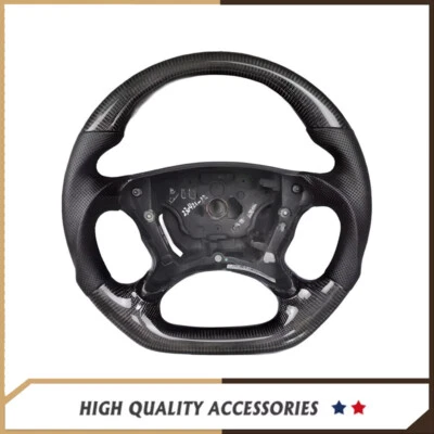 Carbon Fiber Red Steering Wheel For Mercedes Benz R230 W219 GLS W211 CLK G55 E55 - Изображение 1 из 4