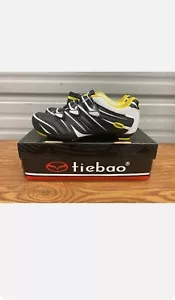 Tiebao Zapatos de Ciclismo de Carretera Cerradura Pedal Bicicleta Zapatos Tacados Zapatos de Bicicleta ~ Talla 11 - Imagen 1 de 8