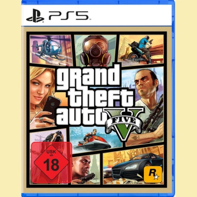 GTA 5 PS5 Spiel Grand Theft Auto V - Next Gen Edition (NEU & OVP) (Game TOP) - Bild 1 von 4
