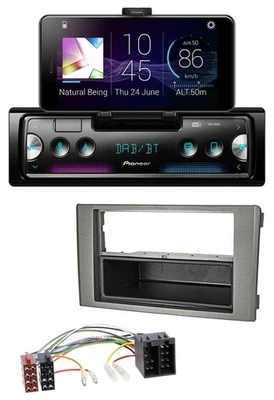 Pioneer USB MP3 Bluetooth DAB Autoradio für Iveco Daily (06-14) dunkelgrau - Bild 1 von 4