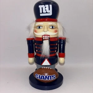 Figura de Navidad de fútbol Cascanueces de los New York Giants - Imagen 1 de 7