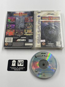 Saturn - Mortal Kombat II Sega Saturn Complete #2931