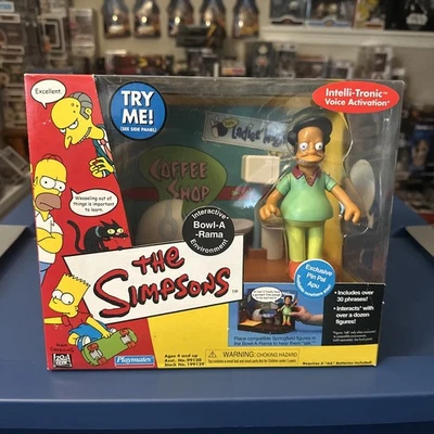 Playmates Toys Los Simpson entorno interactivo Bowl-a-Rama con Apu Foto 1 de 4