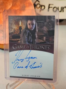 2021 Game Of Thrones Iron Anniversary Series 1 Kerry Ingram Auto Shireen - Picture 1 of 4