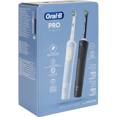 Oral-B Oral-B Vitality Pro D103 Duo, Elektrische Zahnbürste, schwarz - Bild 1 von 3