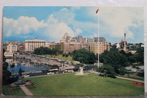 Canada British Columbia Victoria Empress Hotel Postcard Old Vintage Card View PC - Picture 1 of 2