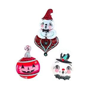 SPOOKMAS 3 Piece Brooch Collection by Lipstick & Chrome x Johanna Parker - Picture 1 of 9