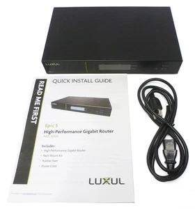 Routeur d'entreprise Gigabit double WAN Luxul Epic 5 - Noir (ABR-5000) - Photo 1/22