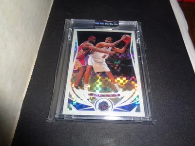 Jalen Rose W/ LeBron James 2004-05 Topps Chrome UNCIRCULATED X-FRACTOR SSP/110! - Image 1 of 2