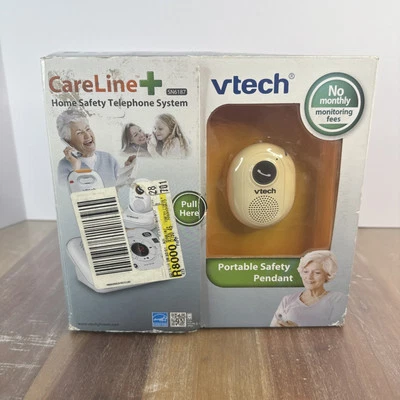 Vtech CareLine + Senior Home Safety Telephone System w Pendant SN6187 New Sealed - Image 1 of 4