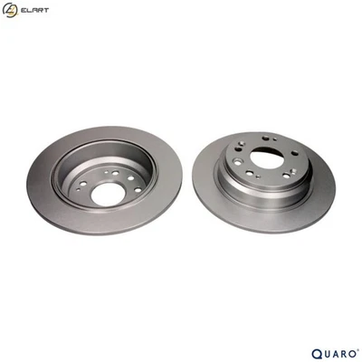 2x BRAKE DISC QD7322 FOR HONDA ACCORD/VII/Tourer K24A3 2.4L N22A1 2.2L 4cyl - Image 1 of 4