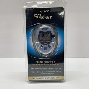 Omron GOsmart HJ-112 Pocket Pedometer New Sealed Slim Size - Picture 1 of 2