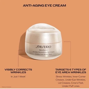 Crema de ojos suavizante de arrugas Shiseido Benefiance 0,5 oz/15 ml Lift Ultimune Travel - Imagen 1 de 10