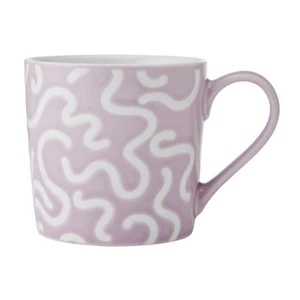 Mikasa Textured Purple Swirl Mug 360ml - Picture 1 of 5