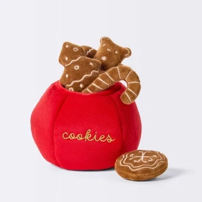 Juego de juguetes interactivos para bebés tarro de galletas navideñas - 5 piezas - Cloud Island Foto 1 de 3