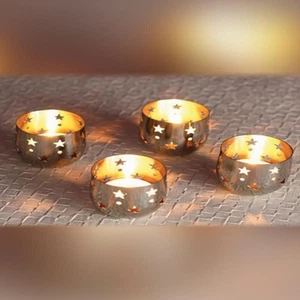 Tealight Holders X 4 Jean-Patrique Party Wedding Any Occasion Living Room - Picture 1 of 9