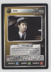 2001 Star Trek CCG: Holodeck Adventures Carlitos Carlos #86R - Foto 1 di 2