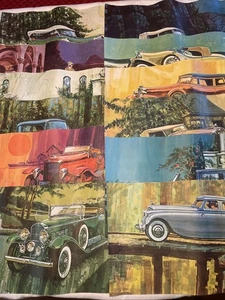 American Classica Of The 1930’s #1-12 Signed D Brown Water Color Prints: Cars - Picture 1 of 17