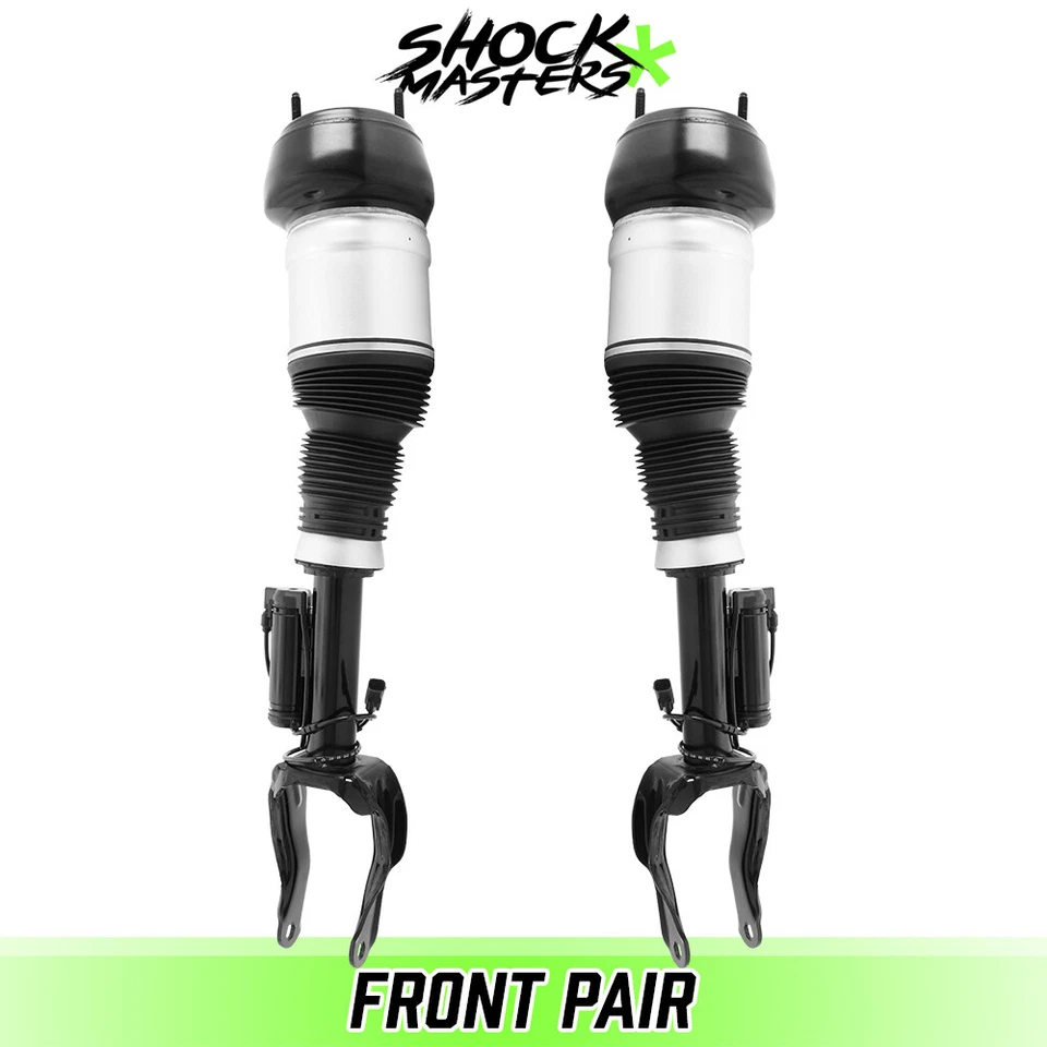 Front Pair Air Suspension Air Struts for 2013-2016 Mercedes GL450 w/ ADS X166 Foto 1 de 1