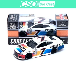 Corey LaJoie 2021 Zerex Darlington Throwback 1/64 PNEUMATICI GOMMA TELAIO PRESSOFUSO - Foto 1 di 1