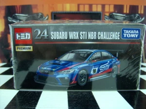 TOMICA PREMIUM #24 SUBARU WRX STI NBR CHALLENGE 1/62 SCALE USA STOCK!!! - Picture 1 of 4
