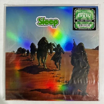 Sleep Dopesmoker Vinyl Green Hazy Translucent 2LP Holographic Foil Jacket NEW - Image 1 of 4