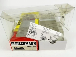Fleischmann HO Leerkarton + Inlett + Kupplungsattr. für 4093 Dampflok MIRAMAS - Picture 1 of 6
