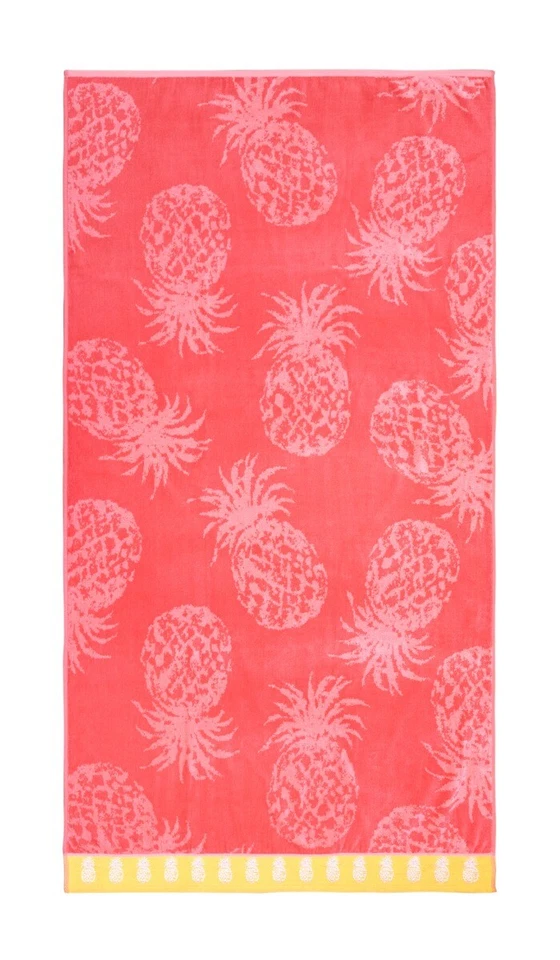 Tommy Bahama Pineapple Passion Beach Towel Coral/Peach - Image 1 of 1