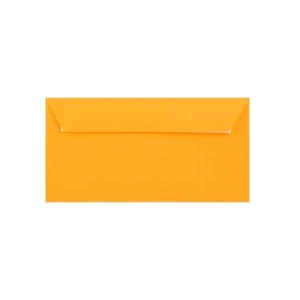 110 x 220 Dark Yellow DL Envelope | Peel/Seal | 120gsm Straight Flap Envelope - Picture 1 of 3