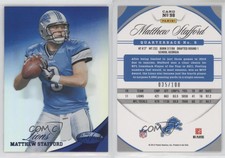 2012 Certified Mirror Blue /100 Matthew Stafford #98