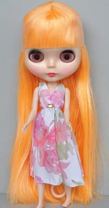Takara 12" Neo Blythe Mix Yellow Hair Nude Doll from Factory TBO206 - Picture 1 of 4
