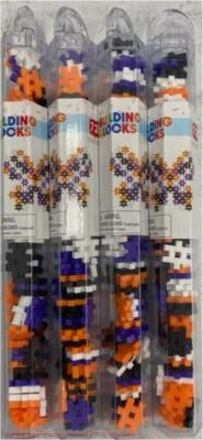 LOTE DE 4!!! Tubo de bloque de construcción mini hashtags 72 piezas Foto 1 de 4