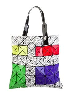 NWT Limited Edition MoMA Issey Miyake Bao Bao Tote Bag (PVC Printed Handle Bag) - Picture 1 of 5
