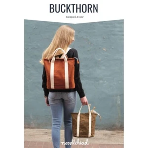 Buckthorn Backpack & Tote Bag | Paper Sewing Pattern | Noodlehead - Picture 1 of 7