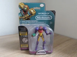 Figura de acción Jakks Pacific World of Nintendo Metroid Gravity Suit Samus, sellada - Imagen 1 de 9