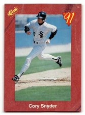 1991 Classic II #T8 Cory Snyder    Chicago White Sox Baseball Cards  ID:52727