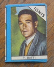 PIERINO BAFFI IGNIS CICLISMO FIGURINA CARD NANNINA 1960