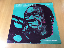 Louis Armstrong live 1962 Jazz trumpet Poland recording New York USA Classic Art