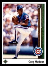 1989 Upper Deck #241 Greg Maddux Chicago Cubs