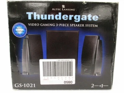 Altec Lansing Thundergate Video Gaming Speaker System GS-1021 3 Piece System - Image 1 of 2