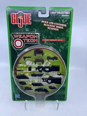 RARO NUEVO 2003 G.I. Rifle de asalto Joe Weapon Tech F2000 escala 1:6 para figuras de 12" Foto 1 de 4