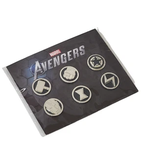 Marvel Avengers 2020 Video Game Collectable Pin set Pinbacks New Sealed - Picture 1 of 4