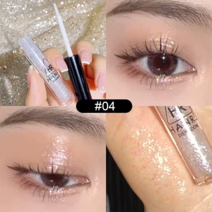 Pearlescent Fine Shimmering Eye Shadow Liquid Waterproof Eye Makeup Brightening  - Picture 1 of 10