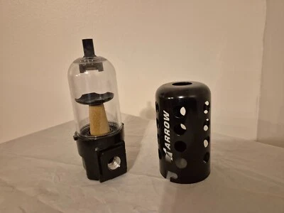 Arrow 3/8" NPT Particulate Filter 150PSI 5 Micron Polycarbonate Bowl Metal Guard - Image 1 of 3