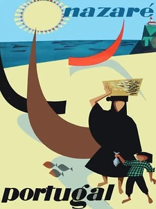 3529.Decor Poster.Nazare Portugal travel.Portugal Home store shop art decoration - Picture 1 of 1