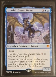 Mtg Iymrith Desert Doom AFR NM/M Mythic blue Legendary Dragon - Picture 1 of 1