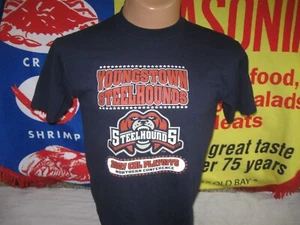 Camiseta Youngstown Steelhounds 2007 Playoffs Para Hombre Mediana CHL HOCKEY DIFUNTO - Imagen 1 de 4