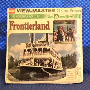 SEALED H22 WDW Walt Disney World Frontierland FLORIDA view-master Reels Packet - Picture 1 of 2