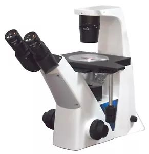 Microscopio de células vivas de cultivo petridisco de fase de contraste de biología invertida cámara de 10 Mp - Imagen 1 de 3